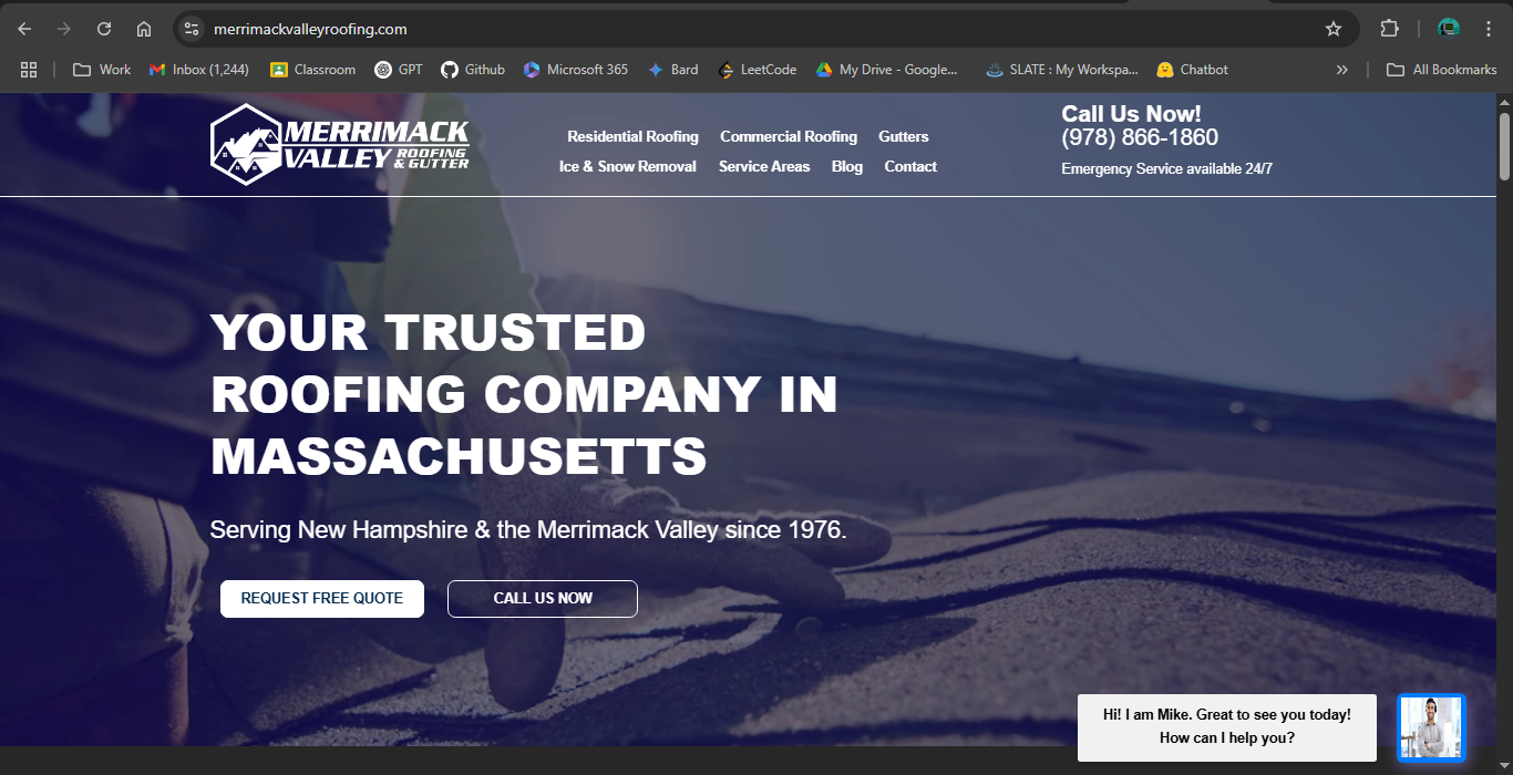 MerrimackValley Roofing & Gutter Cleaning
